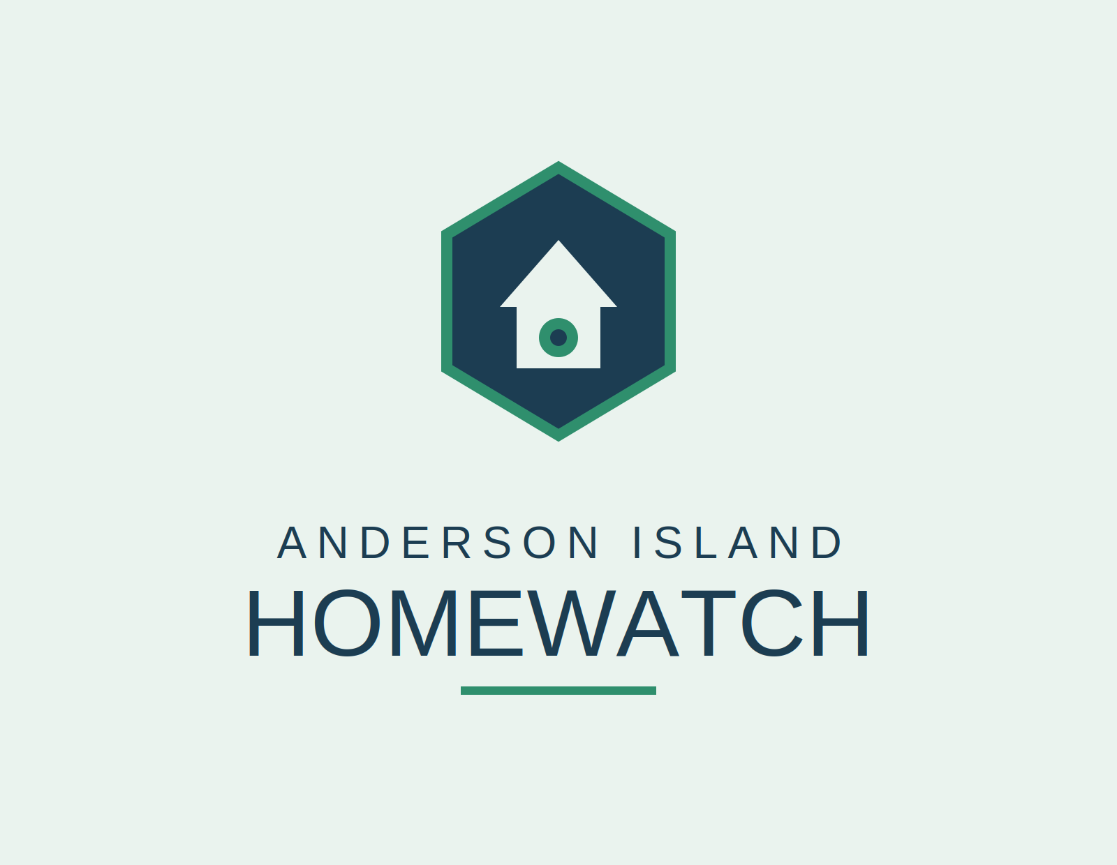 Anderson Island HomeWatch logo